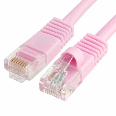 메탈 쉴드 Lszh 이더넷 네트워크 케이블 1m Cat6 평면 패치 코드