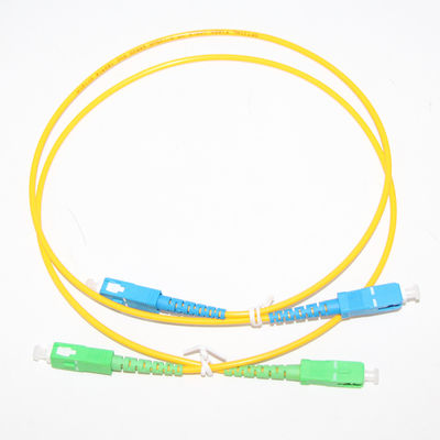 FTTH FTTB Sc To Sc 섬유 점퍼 2 4 6 코어 장갑 섬유 패치 리드