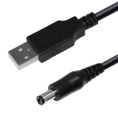 1m 2m 5m 사용자 정의 길이 DC 연장 케이블 USB 2.0 커넥터 남성 USB A에서 DC 남성