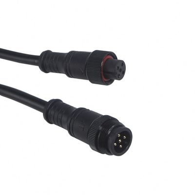 4pin 5pin 6pin 직렬 남성 플러그 스크루 M8 방수 커넥터 60cm IP65 IP66