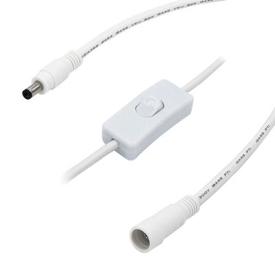 20AWG DC 전원 5525 DC 플러그 연장 케이블 남성에서 여성 5.5mm * 2.5mm