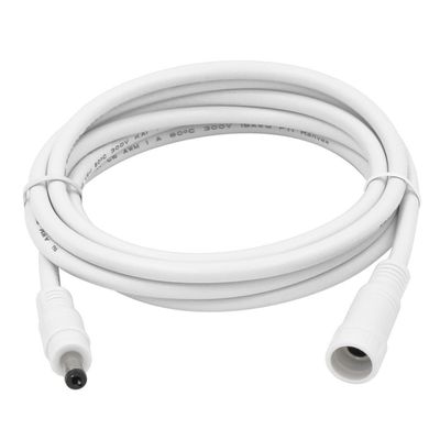 20AWG DC 전원 5525 DC 플러그 연장 케이블 남성에서 여성 5.5mm * 2.5mm