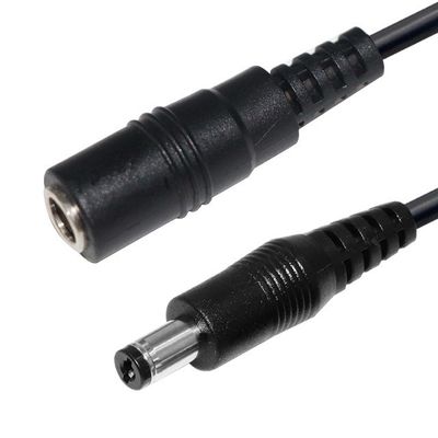 20AWG DC 전원 5525 DC 플러그 연장 케이블 남성에서 여성 5.5mm * 2.5mm