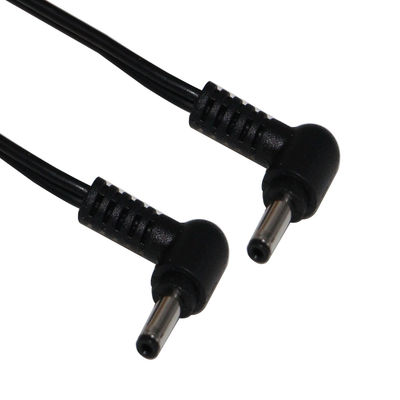 1M 22AWG DC 남성에서 남성 확장 케이블 5.5x2.5mm 직각