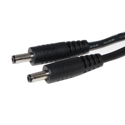 1M/1.2M 22AWG 구리 DC 연장 케이블 90도 직각 잭 5.5*2.5mm