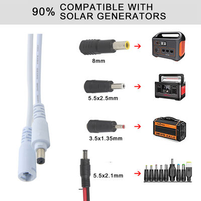 12V 24V DC 확장 케이블 5.5x2.1mm 5.5x2.5mm CCTV용 DC 전원 케이블