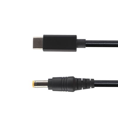 12V 9 볼트 라우터 노트북 15V 20V 충전기용 USB-C ~ DC 스텝 업 케이블 변환기