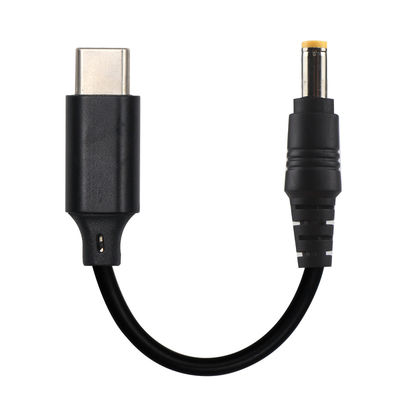 12V 9 볼트 라우터 노트북 15V 20V 충전기용 USB-C ~ DC 스텝 업 케이블 변환기