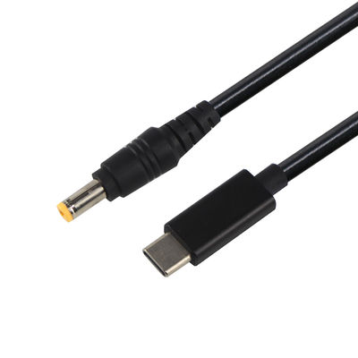 12V 9 볼트 라우터 노트북 15V 20V 충전기용 USB-C ~ DC 스텝 업 케이블 변환기