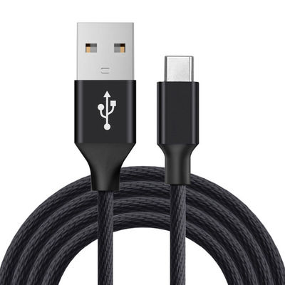 6ft 나일론 엮은 마이크로 USB 케이블 빠른 충전 데이터 전송