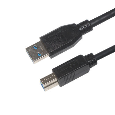 24AWG USB 프린터 케이블 USB 2.0 타입 A 남성에서 B 남성 프린터 확장 케이블
