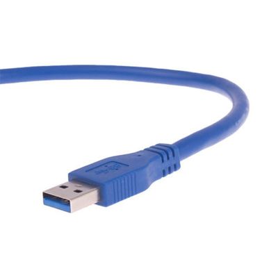 남성에서 남성 슈퍼 속도 5Gbps 3A 긴 USB 3.0 확장 케이블 PC