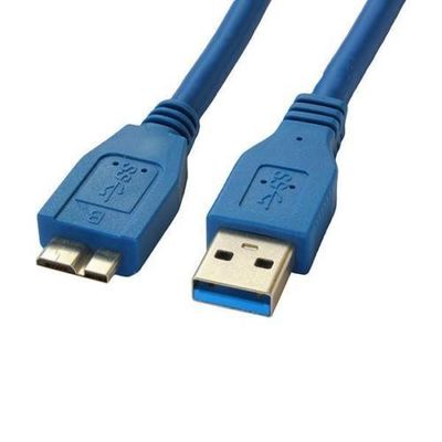 남성에서 남성 슈퍼 속도 5Gbps 3A 긴 USB 3.0 확장 케이블 PC