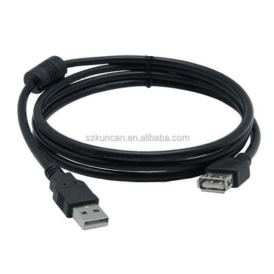 2725 28AWG/1PR 20AWG/2C USB 데이터 케이블 남성에서 여성 2A 사용자 정의