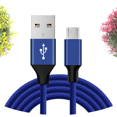 초고속 데이터 및 충전 V8 마이크로 USB 케이블 1m 1.2m 흑/백 휴대 전화