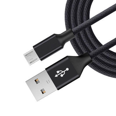 초고속 데이터 및 충전 V8 마이크로 USB 케이블 1m 1.2m 흑/백 휴대 전화