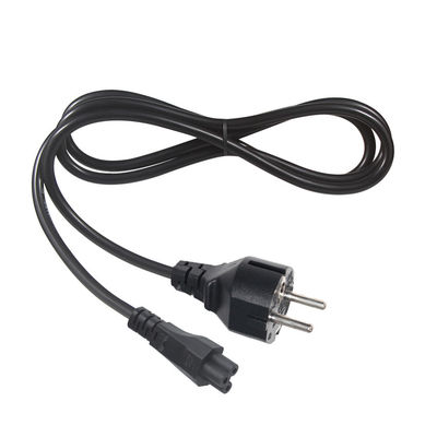 1.8M VDE CEE 77 EU ~ C5 클로버리프 전원 케이블 PC 노트북 전원 케이블
