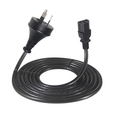 220V 여성 3X1.0MM 케이블 240V Saa 플러그 컴퓨터 전원 케이블 호주 C13