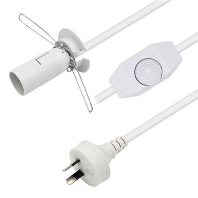케이블 H03VVh2-F 2G*0.75mm2 소금 램프 디머 스위치와 호주 플러그와 E14 전원 케이블