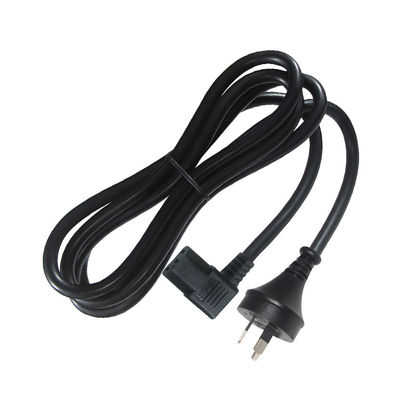 90도 오른쪽 각 C13에서 SAA 3Pin 전원 케이블 H05VV-F 3G*0.75mm2 PC 모니터 1.2M