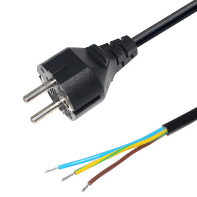 슈코 EU 플러그 연장 케이블 0.3M H05VV-F 3x0.75mm2 CE VDE