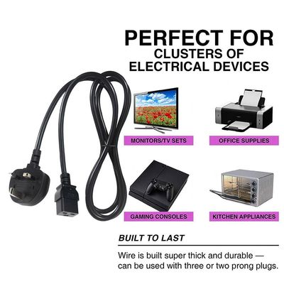광산 컴퓨터 디스플레이 박스 1400W C19 16A BS1363 전원 코드로 전기 철회 스킬