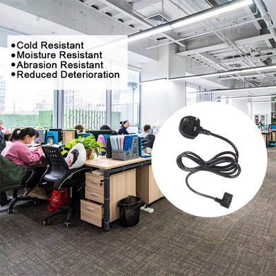 5m Cplug Reducer B UK C13 전원 케이블을 90도 전압에 연결하고 순수한 구리 선도자