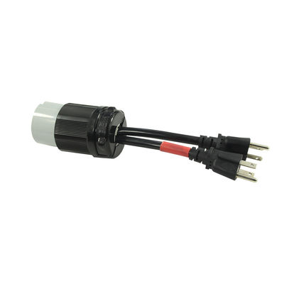 NEMA 5-15P to L14-20C 1피트 14/3 연장 코드, ROHS, USA, CE