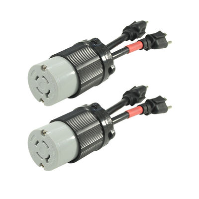 NEMA 5-15P to L14-20C 1피트 14/3 연장 코드, ROHS, USA, CE