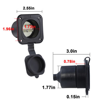 NEMA 5-15R 방수 컨버터 전원 코드 1M 15A 125V