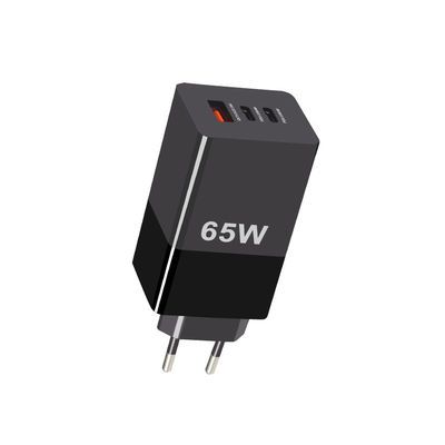 USB-C PD3.0 블라인드 삽입 65w Gan 충전기 벽 충전기 어댑터