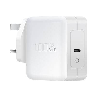100W 충전기 단일 타입 C 무선 충전기 GaN 테크 100W USB-C QC30
