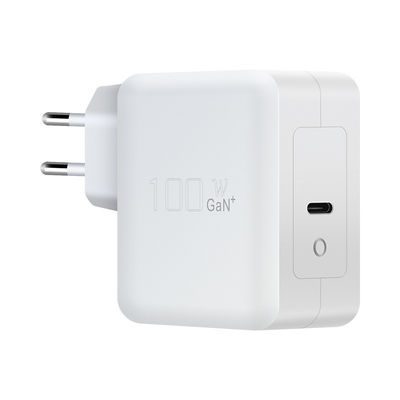 100W 충전기 단일 타입 C 무선 충전기 GaN 테크 100W USB-C QC30