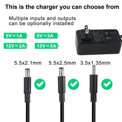 12V 유니버설 전원 어댑터 1A 5A 3A 벽 플러그
