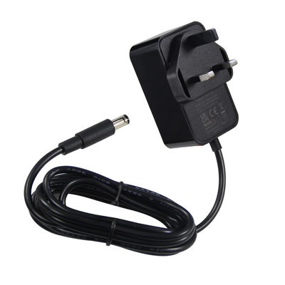 12V 1.5A 영국 AC 대 DC 5.5*2.1 5.5*2.5mm 전원 공급 어댑터 ROHS 인증