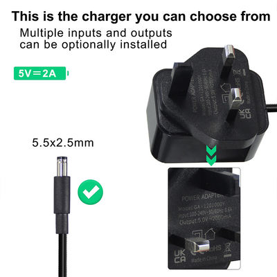 월 마운트 DC 12V 1A 전원 어댑터 12W 12V 1000mA