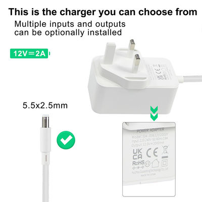 uk 5V 2A LED 스트립 라이트 전원 어댑터 보호 기능 단전 보호