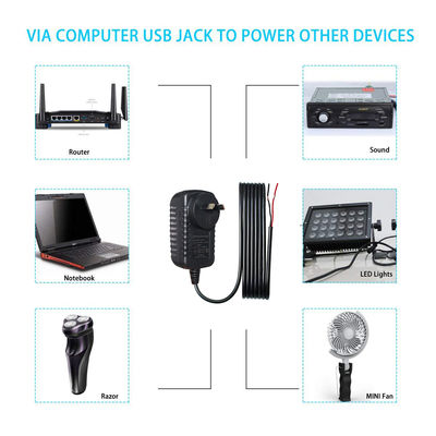 LED 모니터 및 충전을 위한 AU 플러그 5V 3A DC 전원 어댑터