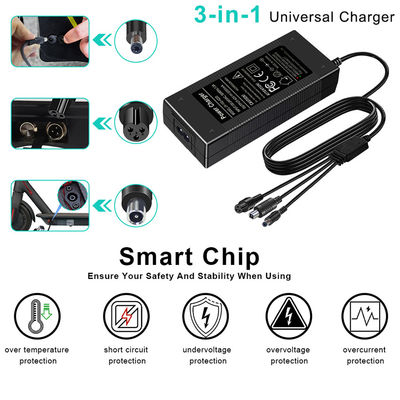 3 in 1 유니버설 충전기 입력 100-240V IEC C8 입구 42V 2A 노트북 전원 공급 어댑터