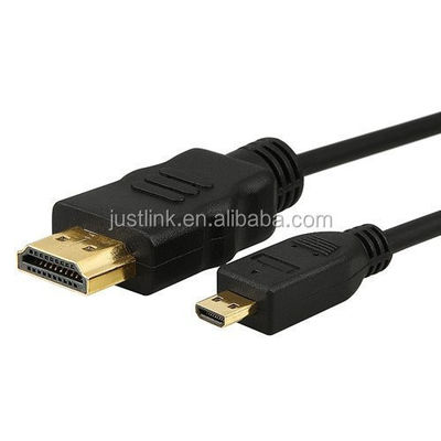 하이 스피드 5FT 1.5M V1.4 남성에서 남성 HDMI에서 마이크로 HDMI 케이블 HDTV PS3 XBOX 3D LCD