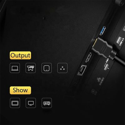 사용자 정의 길이 2.0 버전 HDMI 케이블 4K 60Hz 3D1080P 18Gbps 1M/2M/3M