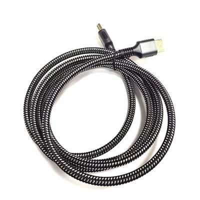하이 스피드 4K 8K UHD 넥타이 나일론 2.1 HDMI 케이블