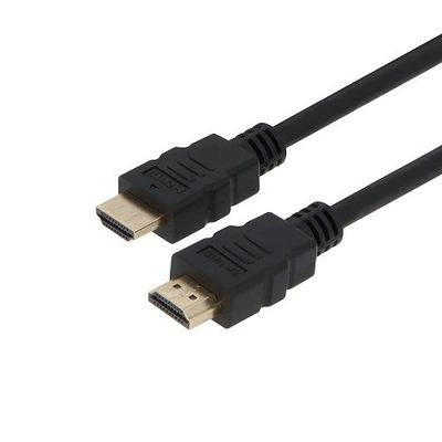 1M-30M 검은색 4K HDMI 케이블 24k 금으로 칠한 남성-남자 2.0 3D 60Hz