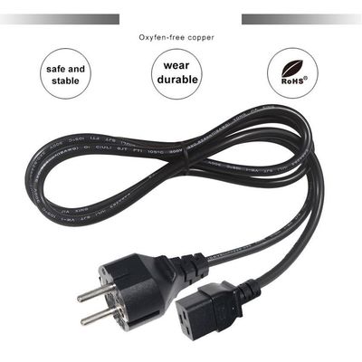 30A 240V 케이블 1.5mm Shuko VDE 증폭기 코드 IECC19 여성 커넥터 Pdu Ac 전원 플러그