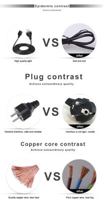 30A 240V 케이블 1.5mm Shuko VDE 증폭기 코드 IECC19 여성 커넥터 Pdu Ac 전원 플러그