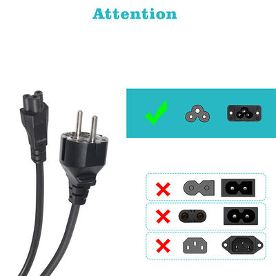 1.5M VDE CEE 유로 플러그 케이블 EC 컴퓨터 EU 남성 셔커 10A 전원 전선 AC 어댑터 Schuko C5