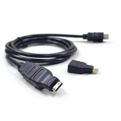 1비디오 카메라와 태블릿 PC와 TV를 위한 3인1 HDMI 케이블