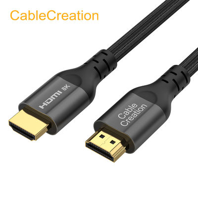 48Gpbps 8K60Hz 4K120Hz 8K HDMI 2.1 케이블 HDMI2.1 M에서 M 케이블 PVC 재킷