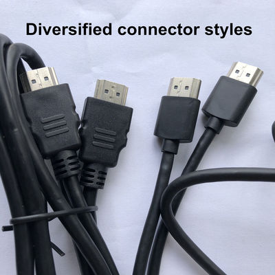 OEM/ODM 3m 4K 3D HDMI 케이블 금으로 칠한 남성에서 남성 비디오 케이블 PVC Molding