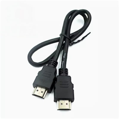 연결 디스플레이 HDMI 케이블 버전 1.4 초 맑은 유연한 하드 케이스